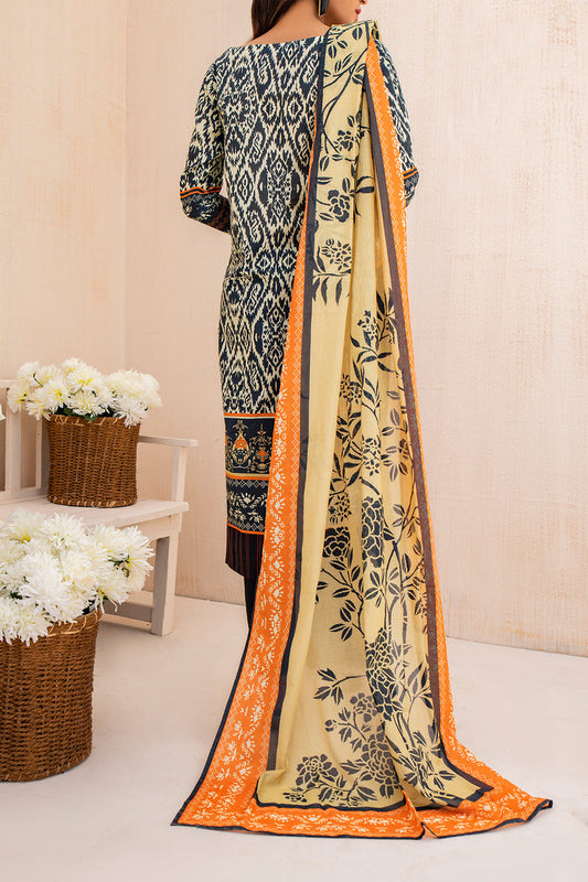 SERAH - Lawn - Printed - Stitched - 3PC