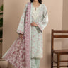 3 Piece - Embroidered Lawn Suit