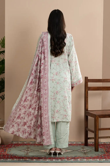 3 Piece - Embroidered Lawn Suit