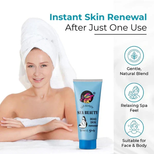 Sea Beauty Dead Skin Remover – Face & Body Exfoliating Cream