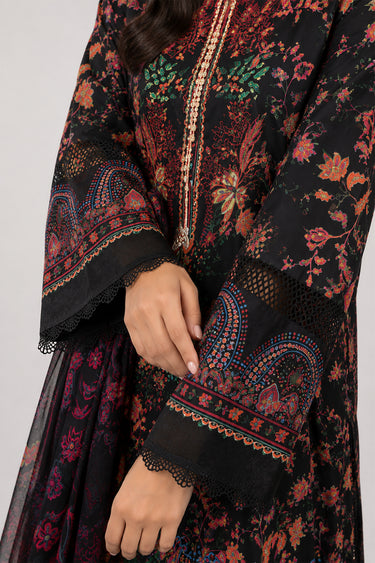 3 Piece - Embroidered Lawn Suit