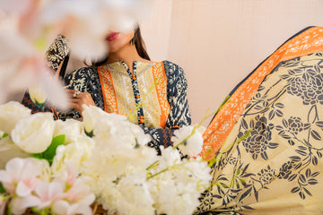SERAH - Lawn - Printed - Stitched  - 3PC