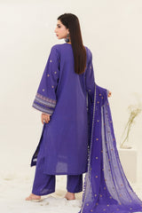 3 Piece - Embroidered Lawn Suit