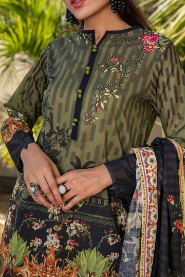 ADIRA – Stitched 3PC Printed Lawn Suit