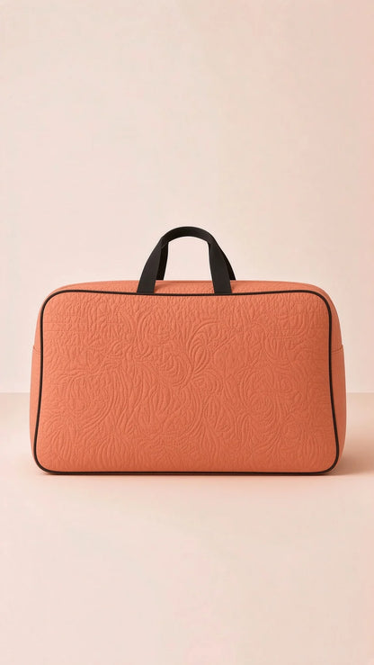 Signature Carry Ease Quilted Bag - Storage & Travelling Bag [Orange]