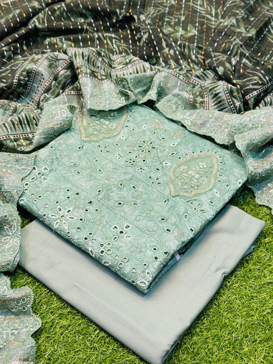 Women Chikankari 2PC Dress