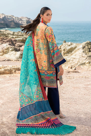 PURPLE HUE – Stitched 2PC Embroidered Khaddar Suit