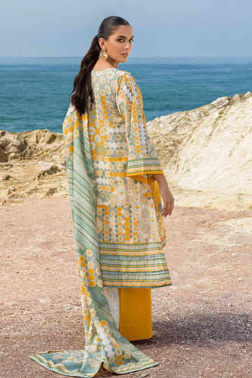 MUSTARD LUXE – Stitched 2PC Embroidered Khaddar Suit