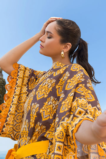 THEA – Stitched 3PC Embroidered Khaddar Suit