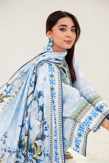3 Piece - Embroidered Lawn Suit