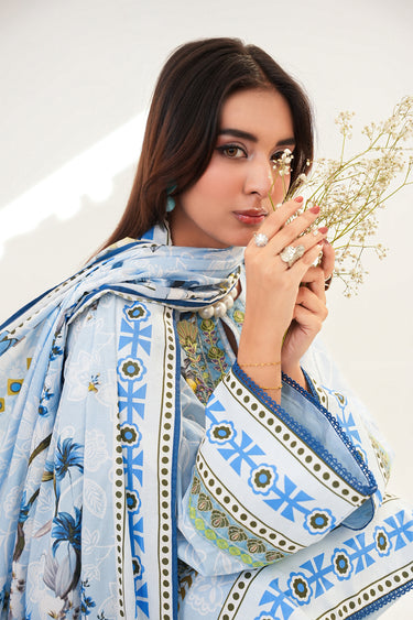 3 Piece - Embroidered Lawn Suit