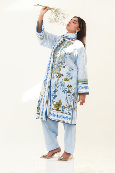 3 Piece - Embroidered Lawn Suit
