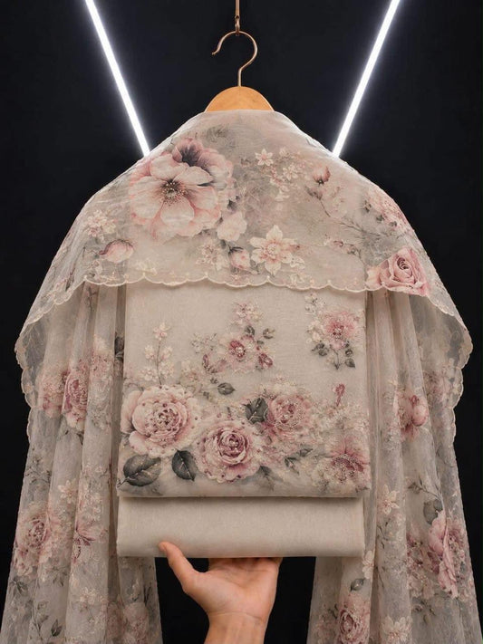 Emb Lawn 3pc suit