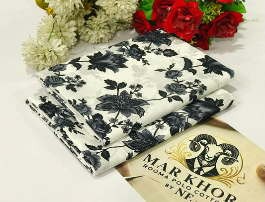 Ladies cotton printed 2PC suit on sale, featuring a stylish pattern, perfect for women.