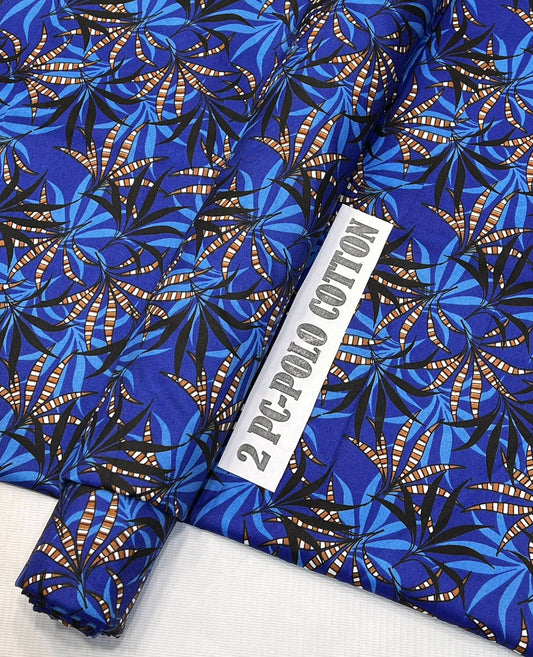 Women's printed cotton 2PC suit set, sale, elegant floral pattern, comfortable, versatile, image 1 of 1