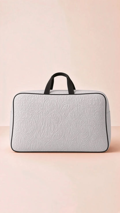 Signature Carry Ease Quilted Bag - Storage & Travelling Bag [Light Gray]