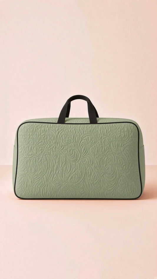 Open media 1 in modal  Open media 2 in modal  Open media 3 in modal  Open media 4 in modal  Open media 5 in modal  Open media 6 in modal  Open media 7 in modal Signature Carry Ease Quilted Bag - Storage & Travelling Bag [Olive Green]
