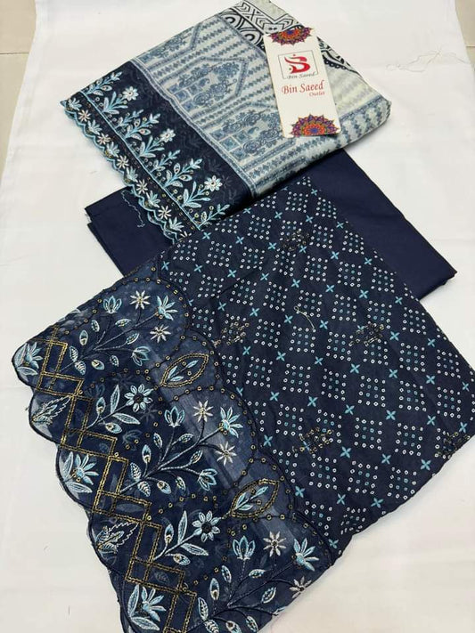 chikankari 2 piece suit